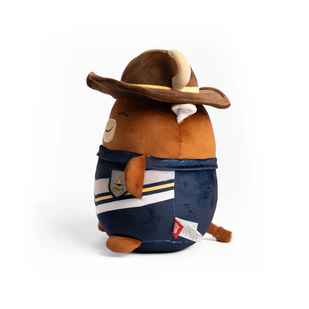 NRL North Queensland Cowboys SquishOz Mascot - Bullo the Bull