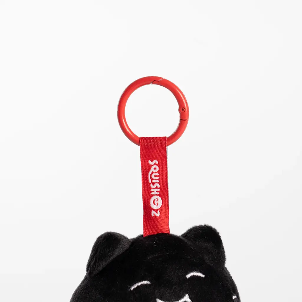NRL Penrith Panthers SquishOz Mascot - Clawo the Panther Minee Clip
