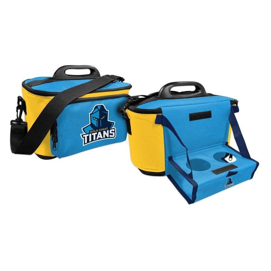 NRL Gold Coast Titans Cooler Bag with Tray
