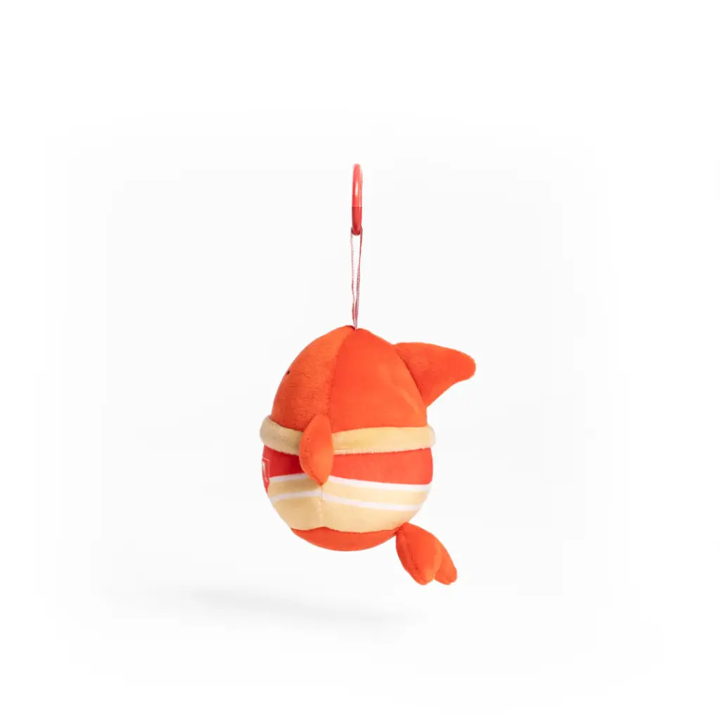 NRL Dolphins SquishOz Mascot - Phinno the Dolphin Minee Clip