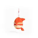 NRL Dolphins SquishOz Mascot - Phinno the Dolphin Minee Clip