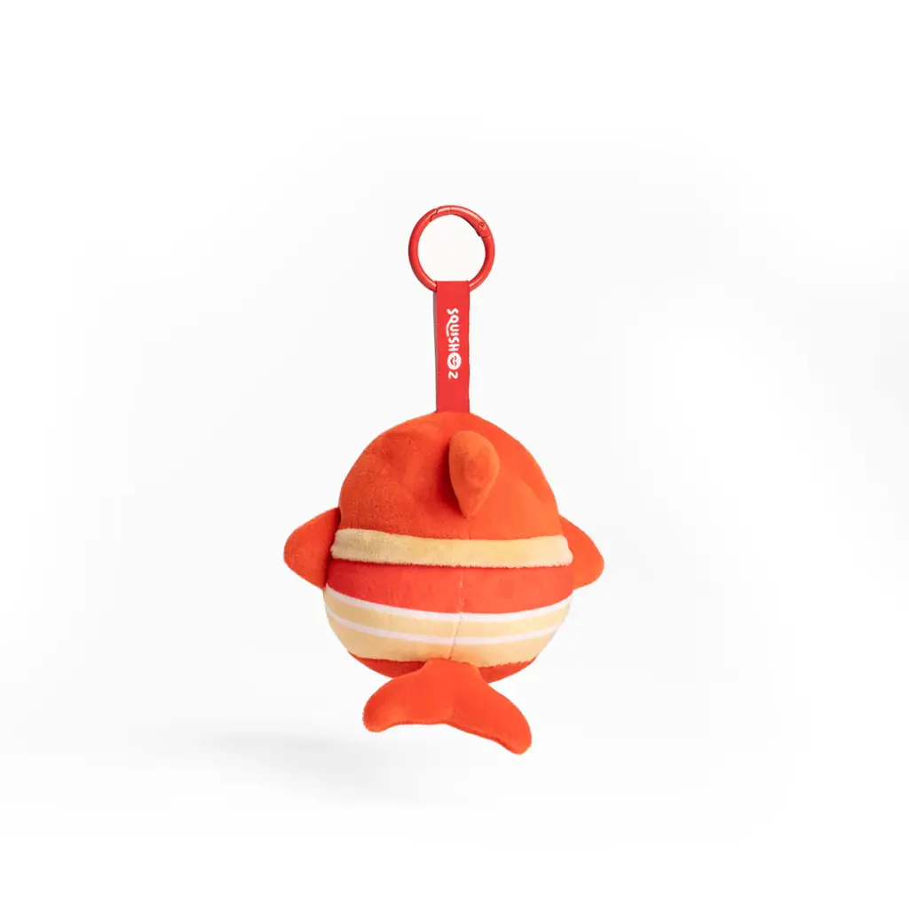 NRL Dolphins SquishOz Mascot - Phinno the Dolphin Minee Clip