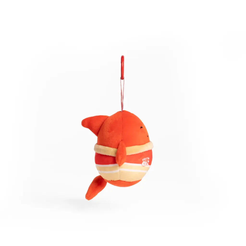 NRL Dolphins SquishOz Mascot - Phinno the Dolphin Minee Clip