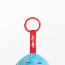 NRL Cronulla-Sutherland Sharks SquishOz Mascot - Reefo the Shark Minee Clip