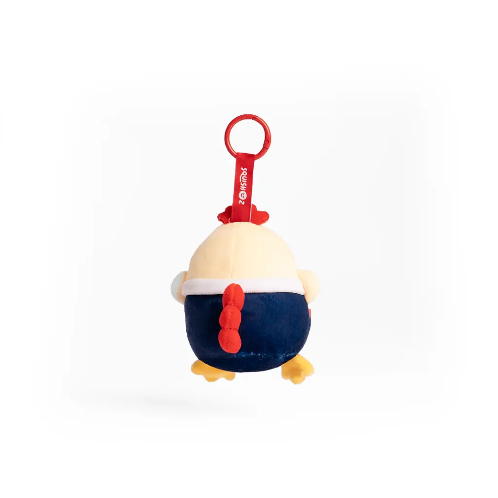 NRL Sydney Roosters SquishOz Mascot - Rocko the Rooster Minee Clip