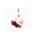 NRL Sydney Roosters SquishOz Mascot - Rocko the Rooster Minee Clip
