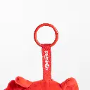 NRL St. George Illawarra Dragons SquishOz Mascot - Scorcho the Dragon Minee Clip