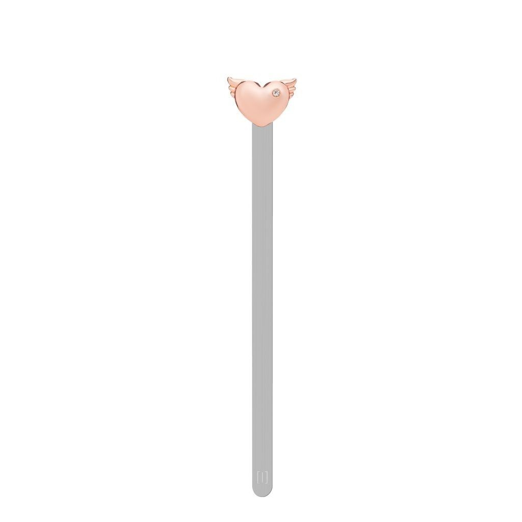 Winged Heart Rose Gold - Metalmorphose Bookmark