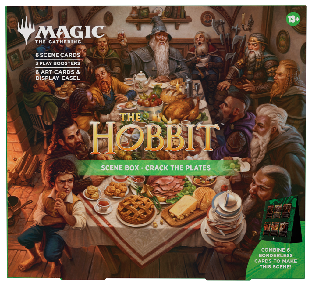 Magic: The Gathering - The Hobbit Scene Box Display (4 Boxes)