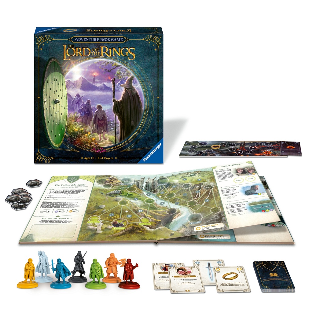 Lord of the Rings Adventure Book Game - Ravensburger