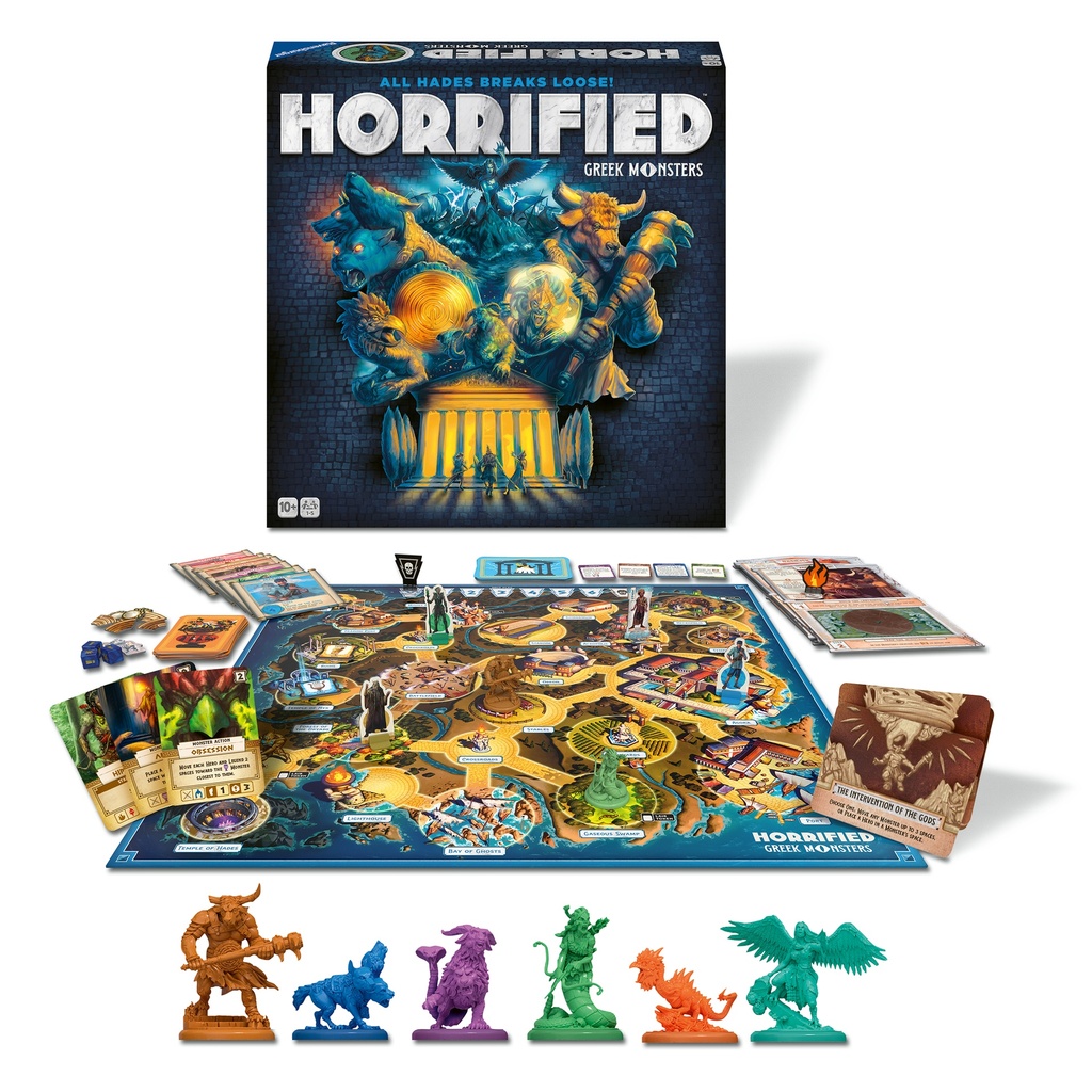 Horrified Greek Monsters Board Game - Ravensburger