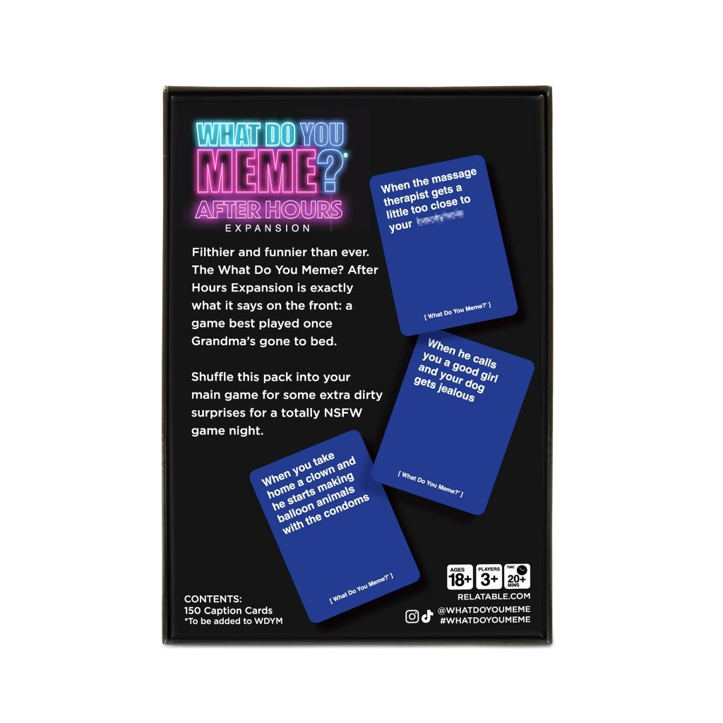 What Do You Meme? (After Hours) Expansion