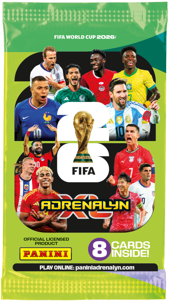 Panini FIFA World Cup Adrenalyn XL 2026 Soccer Trading Card Sealed Booster Box
