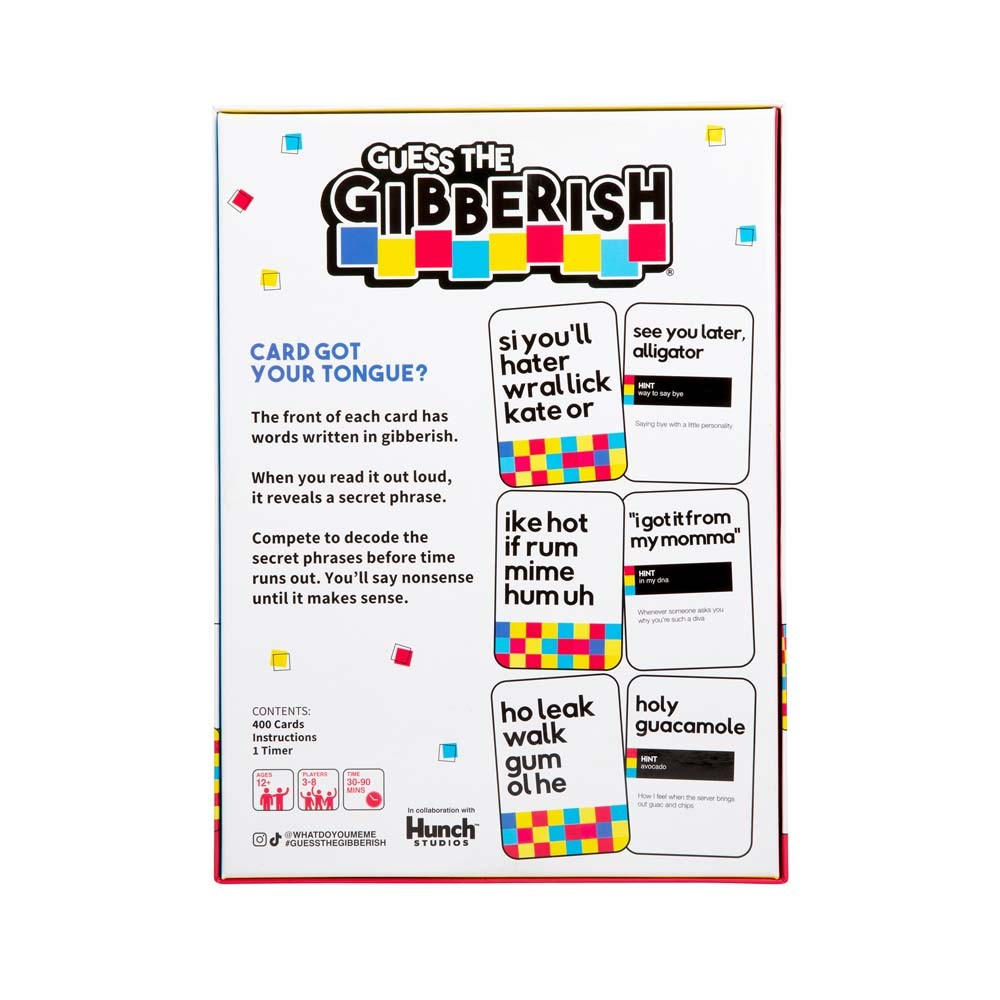 Guess The Gibberish Family Addition - Relatable 