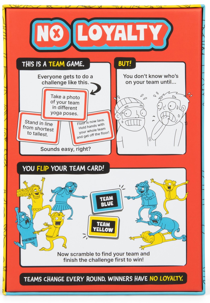 No Loyalty (By Exploding Kittens) Card Game