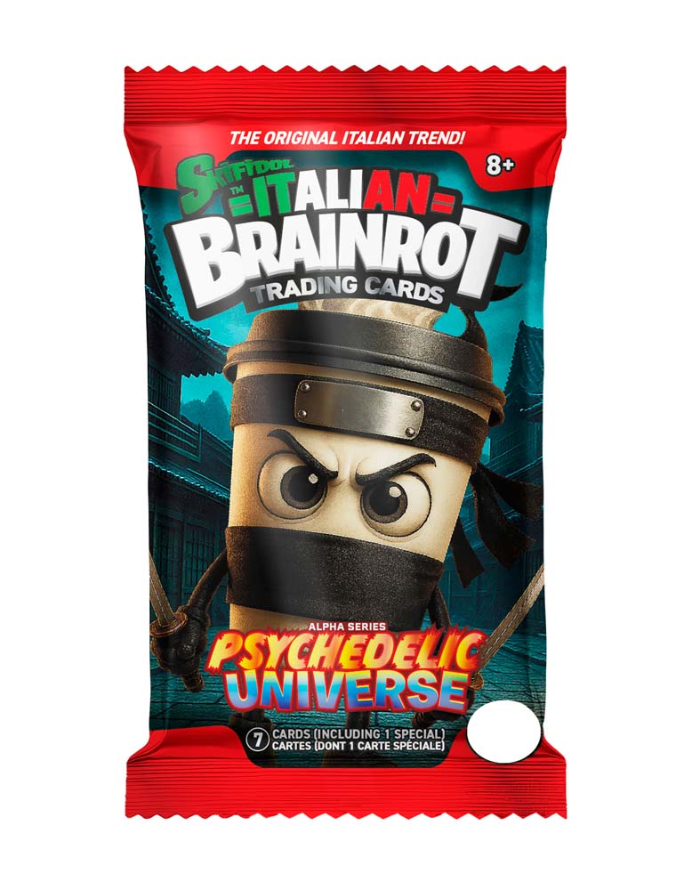 Skifidol Italian Brainrot Trading Card Game Booster Pack - Alpha Series