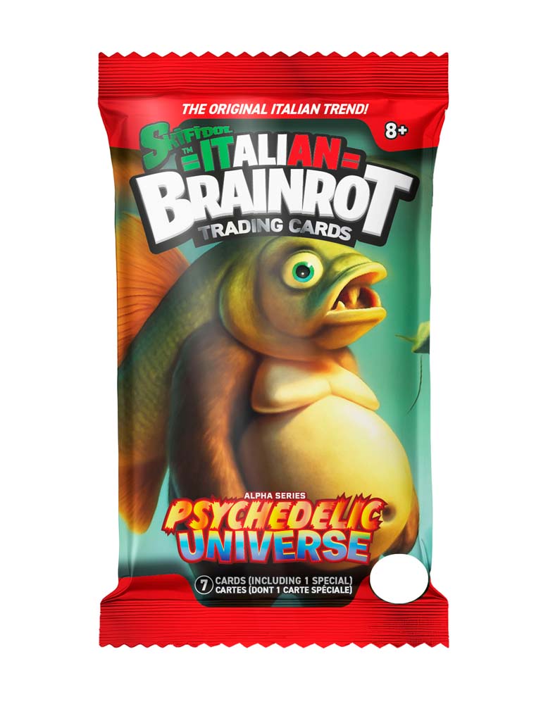 Skifidol Italian Brainrot Trading Card Game Booster Pack - Alpha Series