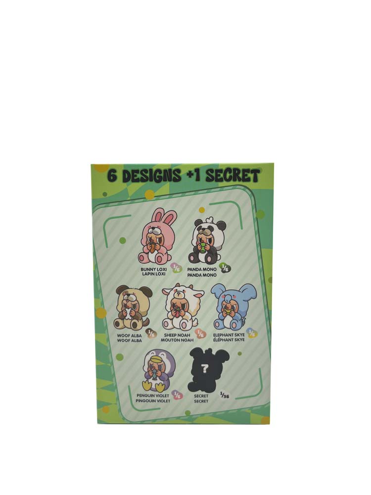 Rebel Bear Mystery Plush Collectible - Animal Series