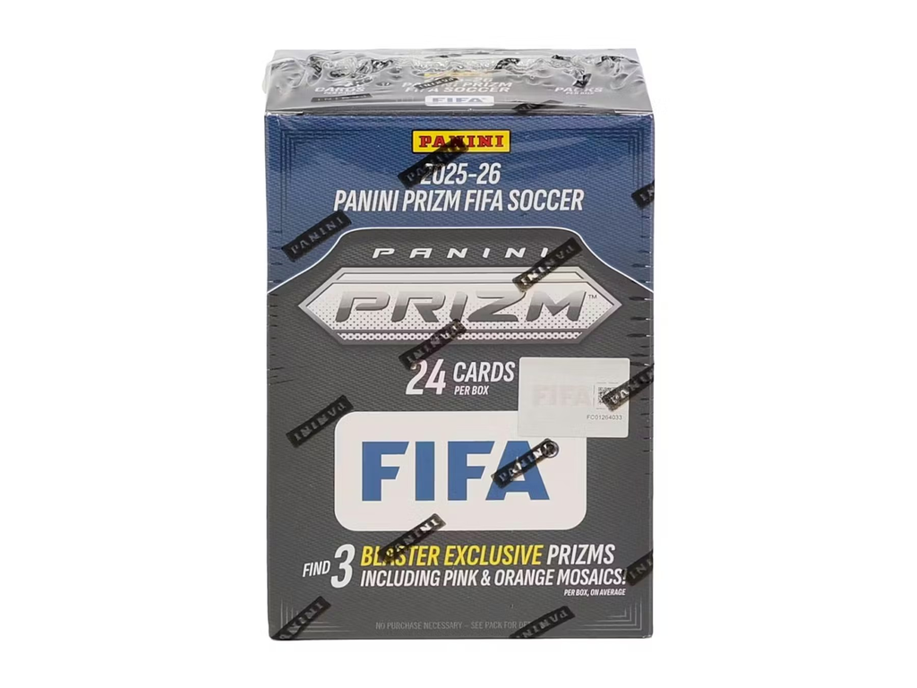 Panini Prizm 2025-2026 FIFA Soccer Trading Card Blaster Box