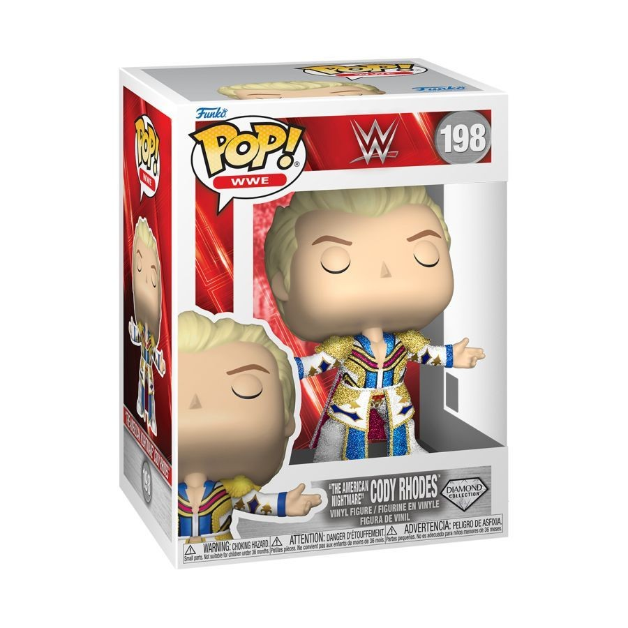 WWE - Cody Rhodes Funko Pop! Vinyl Figure #198