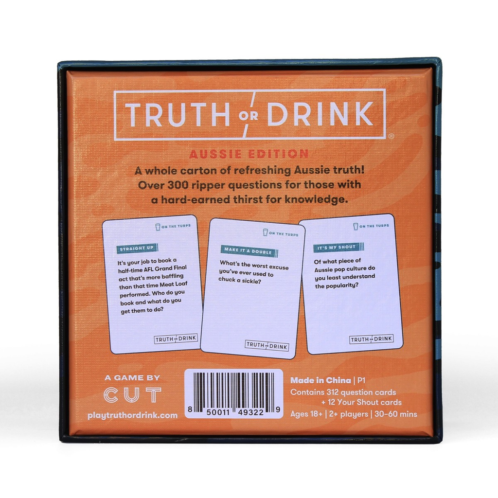 Truth or Drink Game (On The Turps Aussie Edition)