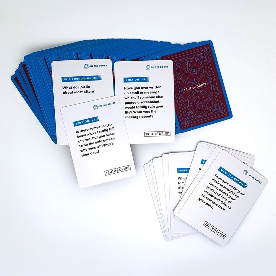Truth or Drink Card Game (On the Rocks Edition)