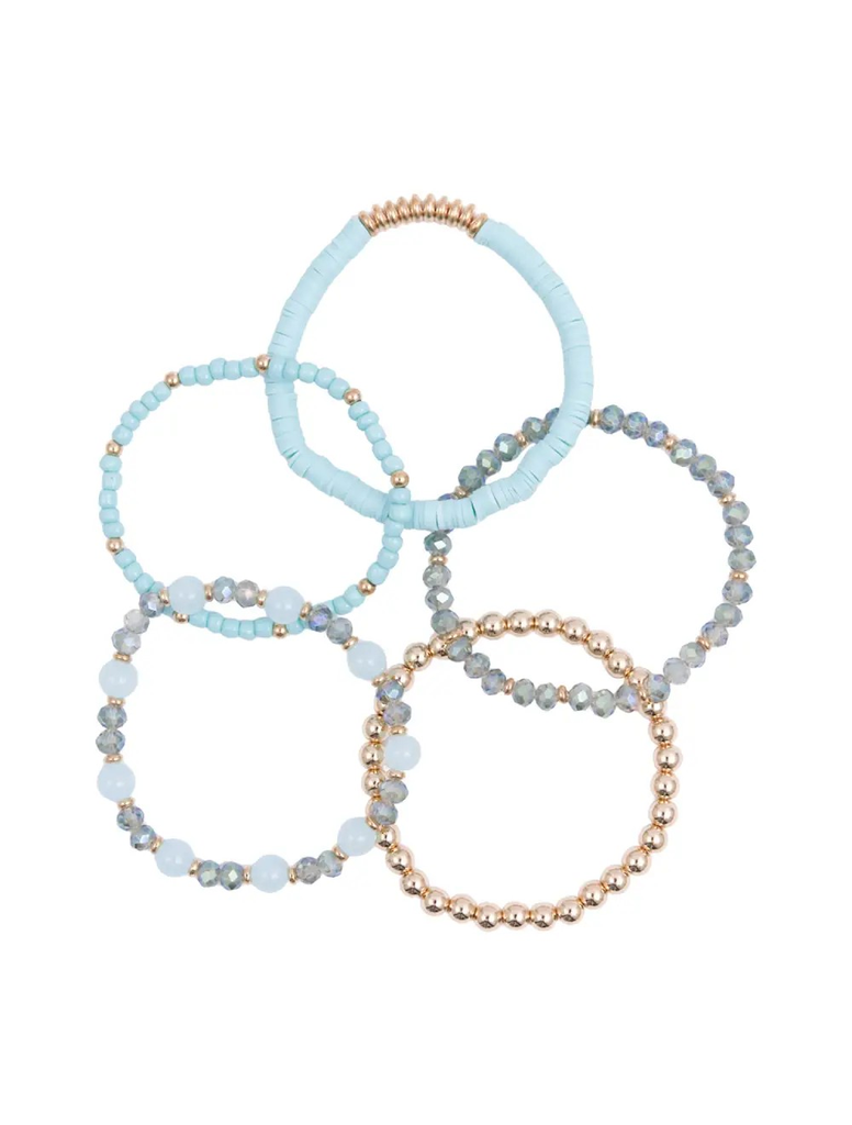 KiKi Blue Mirage Bracelet Set