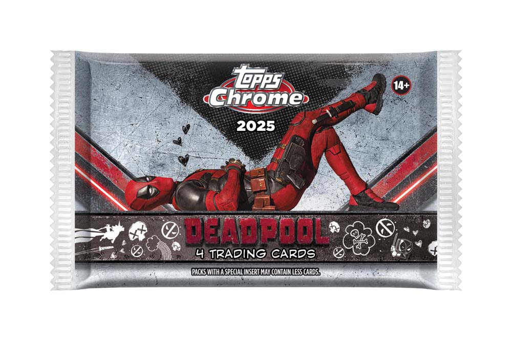 Topps 2025 Marvel Deadpool Chrome Value Box