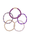KiKi Purple Eclipse Bracelet Set