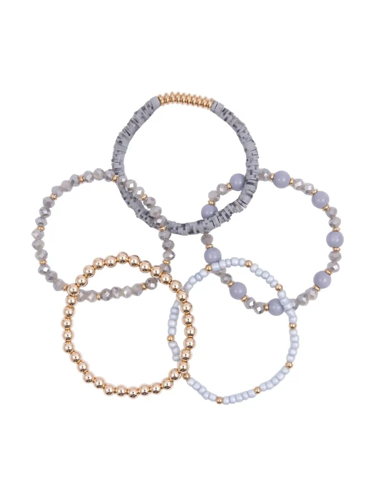 KiKi Smokey Veil Bracelet Set