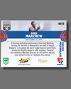 Select Australia 2026 NRL Hilites Round 10 Card Greg Marzhew Newcastle Knights