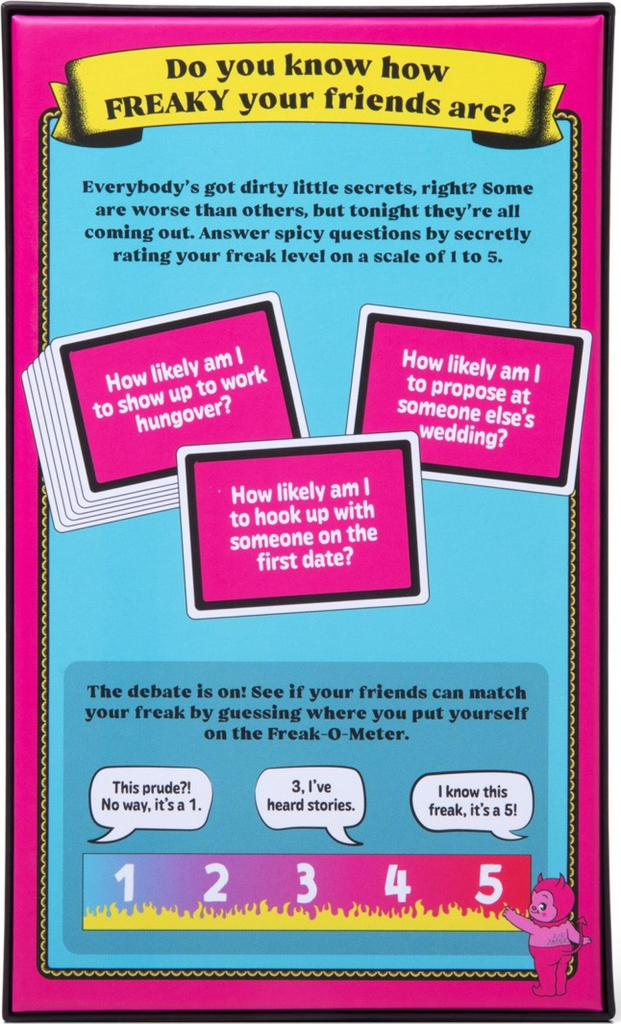 Match My Freak Card Game
