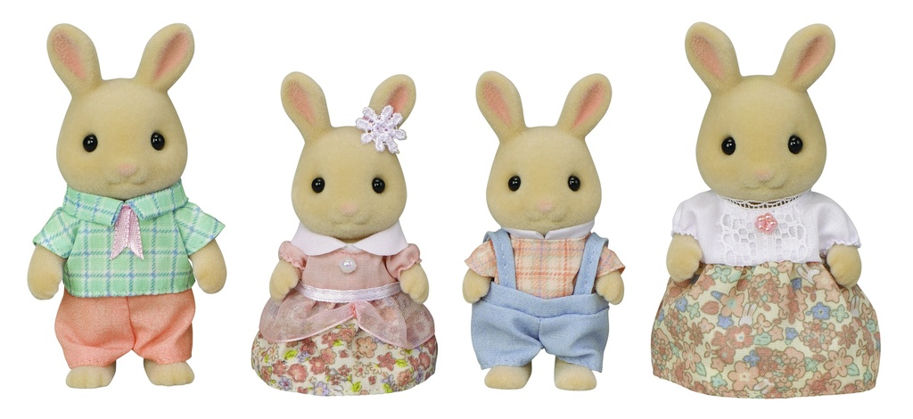 Sylvanian Families - Milk Rabbit Family