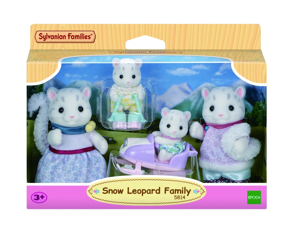 Sylvanian Families - Snow Leopard Family