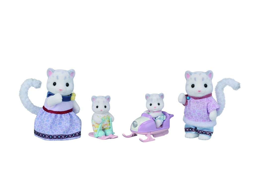Sylvanian Families - Snow Leopard Family