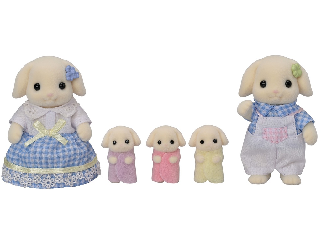 Sylvanian Families - Flora Rabbit Family