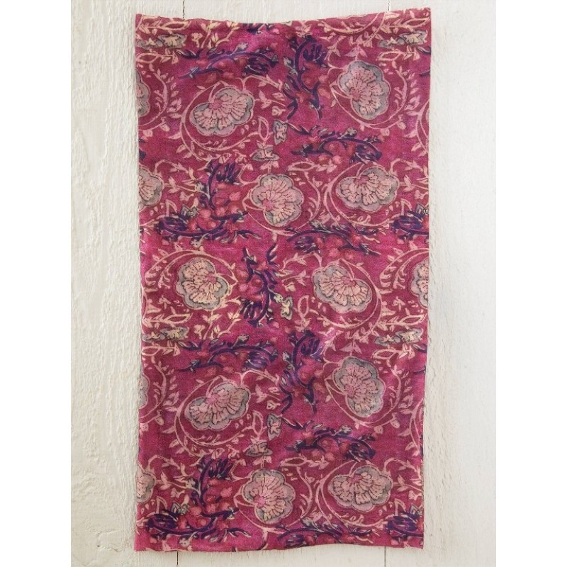 Boho Bandeau - Mauve Tossed India Vin
