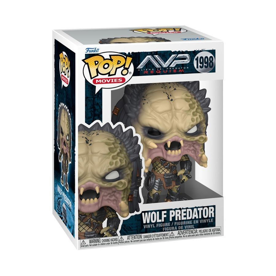 Alien vs Predator: Requiem - Wolf Predator Funko Pop! Vinyl Figure #1998