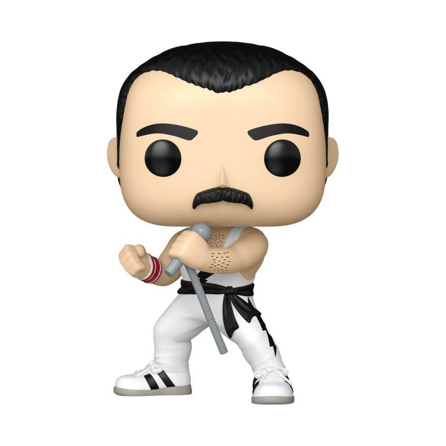 Queen - Freddie Mercury (White Singlet) Funko Pop! Vinyl Figure #496