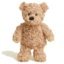 Warmies Brown Curly Bear