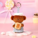 Miffy Bakery Series Plush Keychain Blind Box