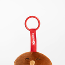 NRL New Zealand Warriors SquishOz Mascot - Kiwio the Kiwi Minee Clip
