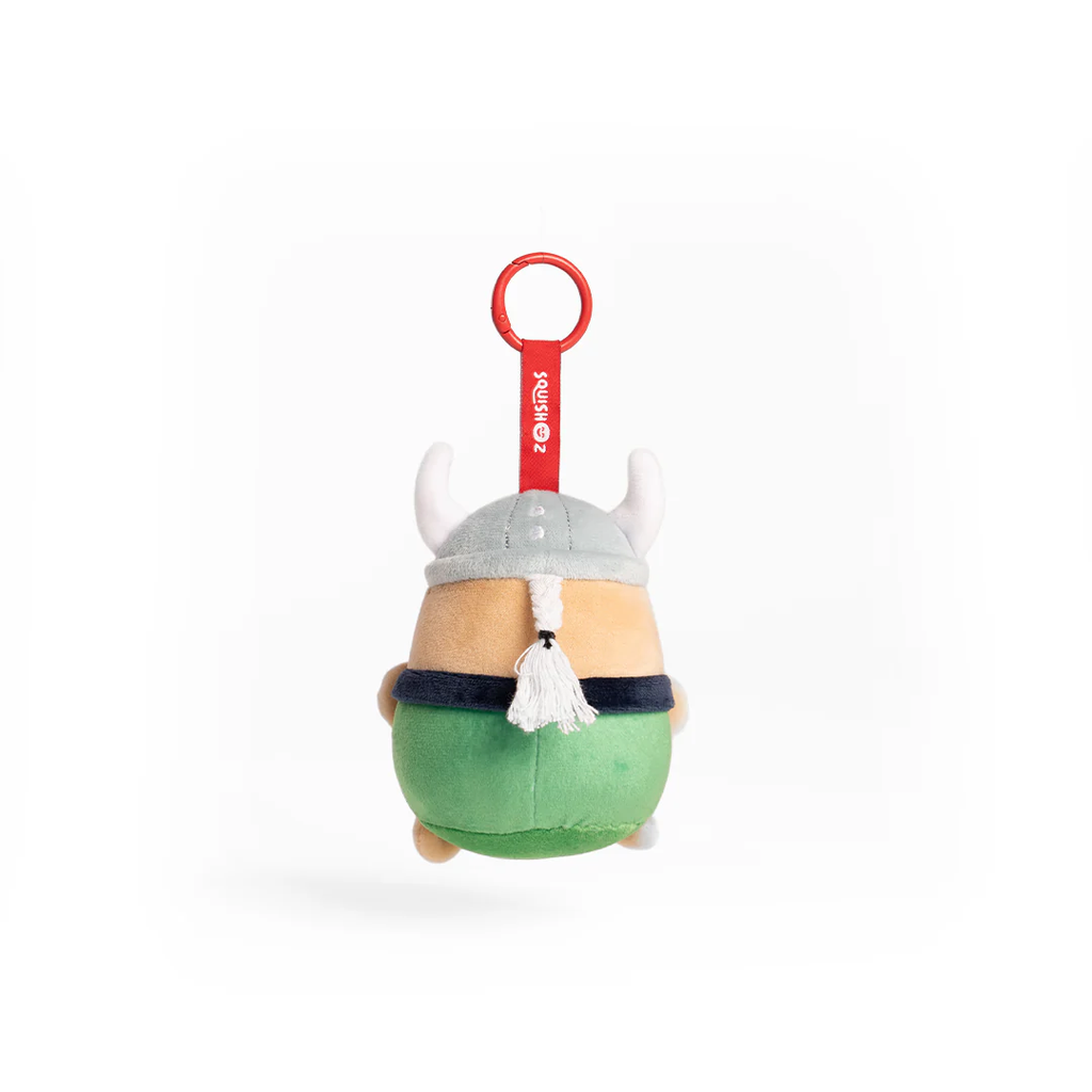 NRL Canberra Raiders SquishOz Mascot - Viko the Viking Minee Clip