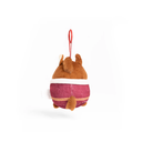 NRL Brisbane Broncos SquishOz Mascot - Bucko The Bronco Minee Clip