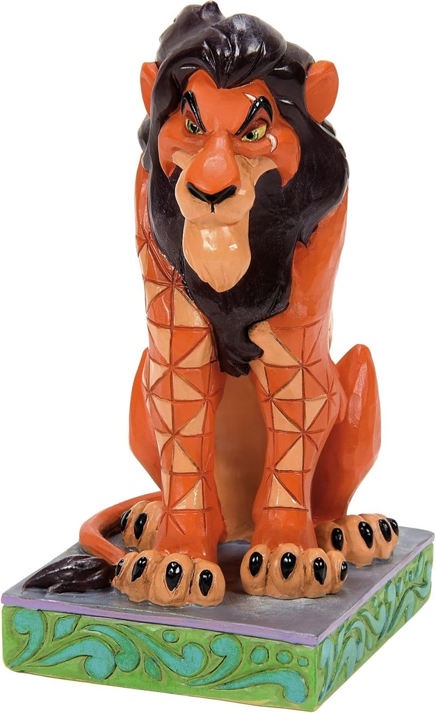 The Lion King Scar 'Unfit Ruler' Personality Pose Figurine - Disney Traditions by Jim Shore