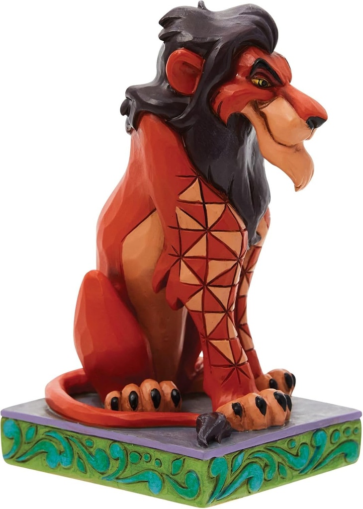 The Lion King Scar 'Unfit Ruler' Personality Pose Figurine - Disney Traditions by Jim Shore