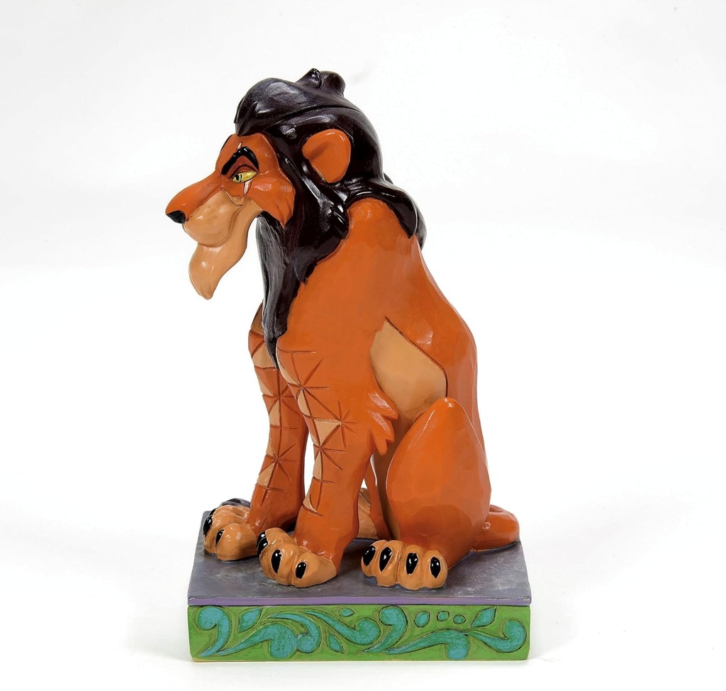 The Lion King Scar 'Unfit Ruler' Personality Pose Figurine - Disney Traditions by Jim Shore
