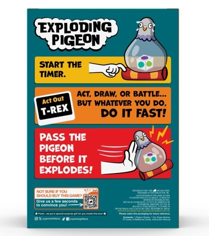 Exploding Pigeon Game
