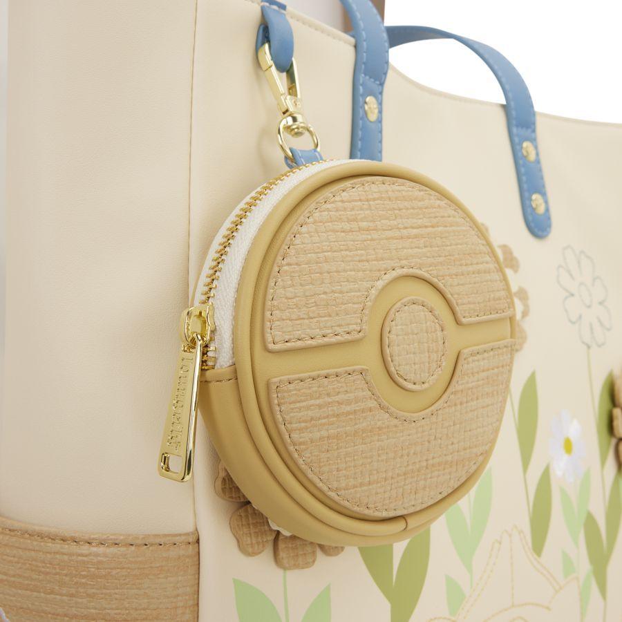 Pokemon - Floral Tote Bag with Coin Bag - Loungefly
