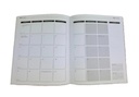 2026-2027 Financial Year Diary - A4 Month-To-View (MTV) Green